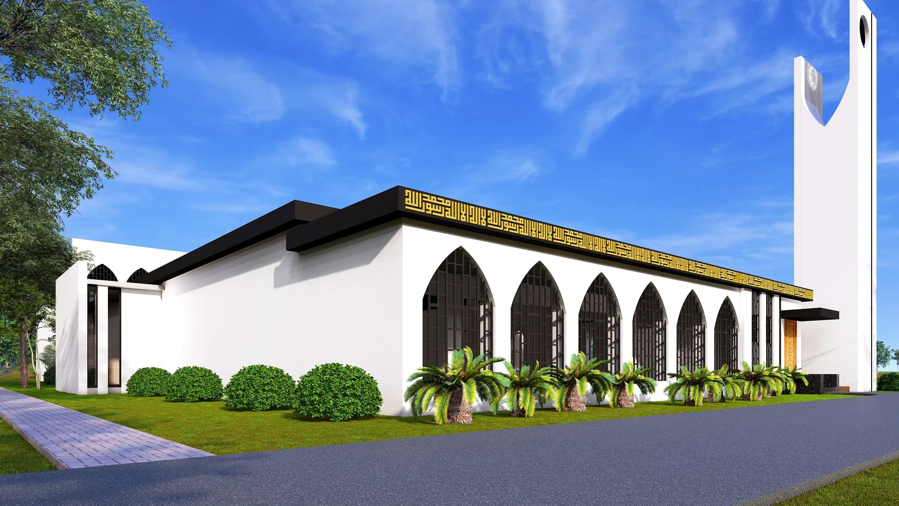 Ghatail Mosque — project view 41