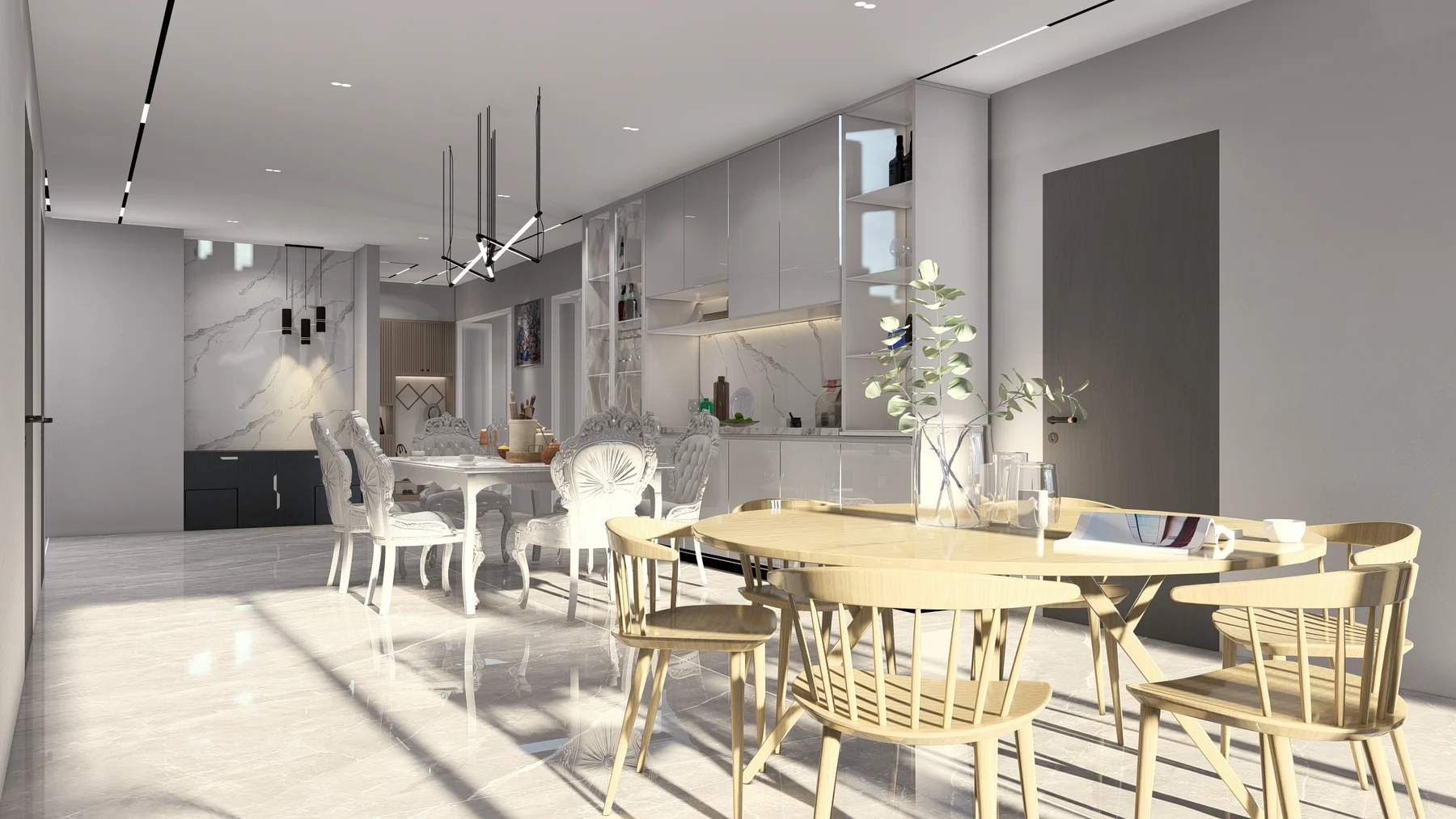 Gulshan 2 Domino Flat Interior — project view 6