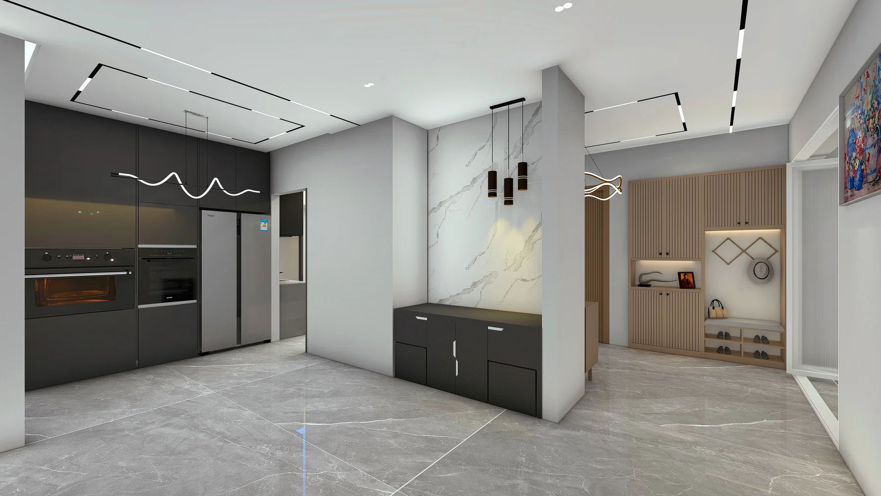 Gulshan 2 Domino Flat Interior — project view 8