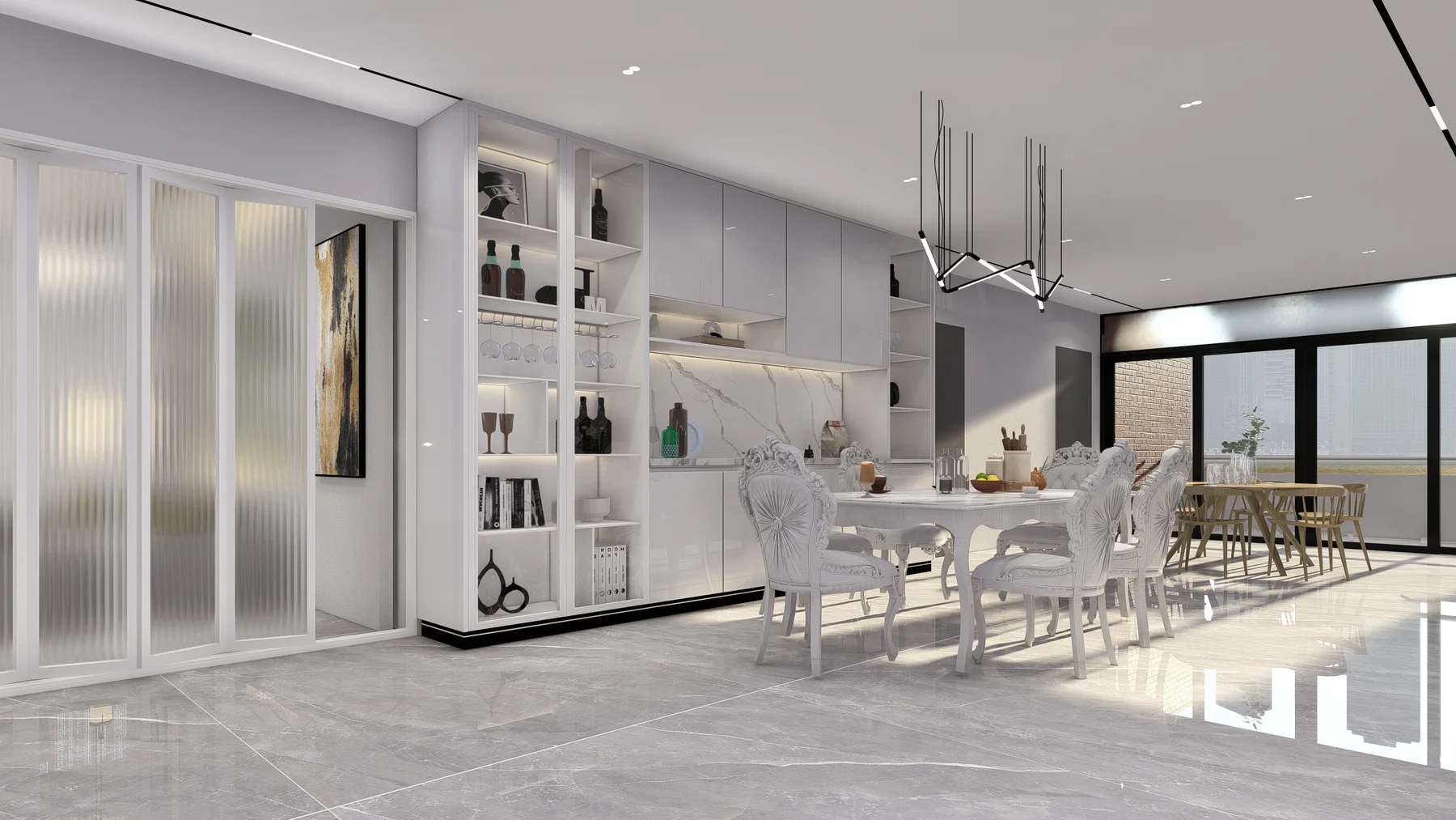 Gulshan 2 Domino Flat Interior — project view 7