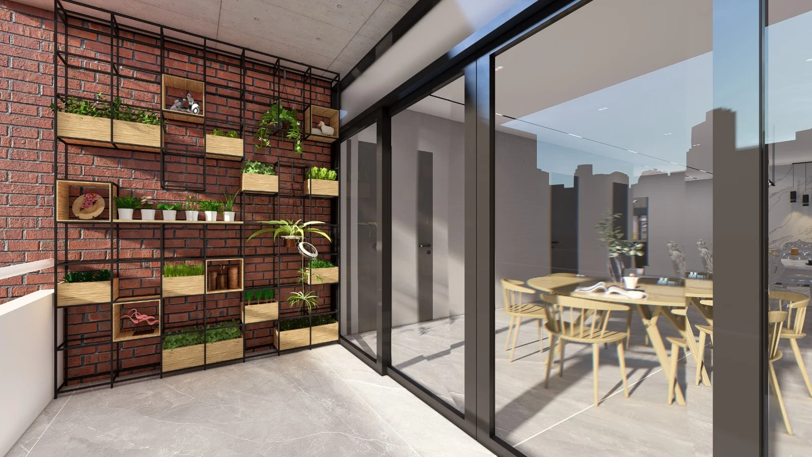 Gulshan 2 Domino Flat Interior — project view 2