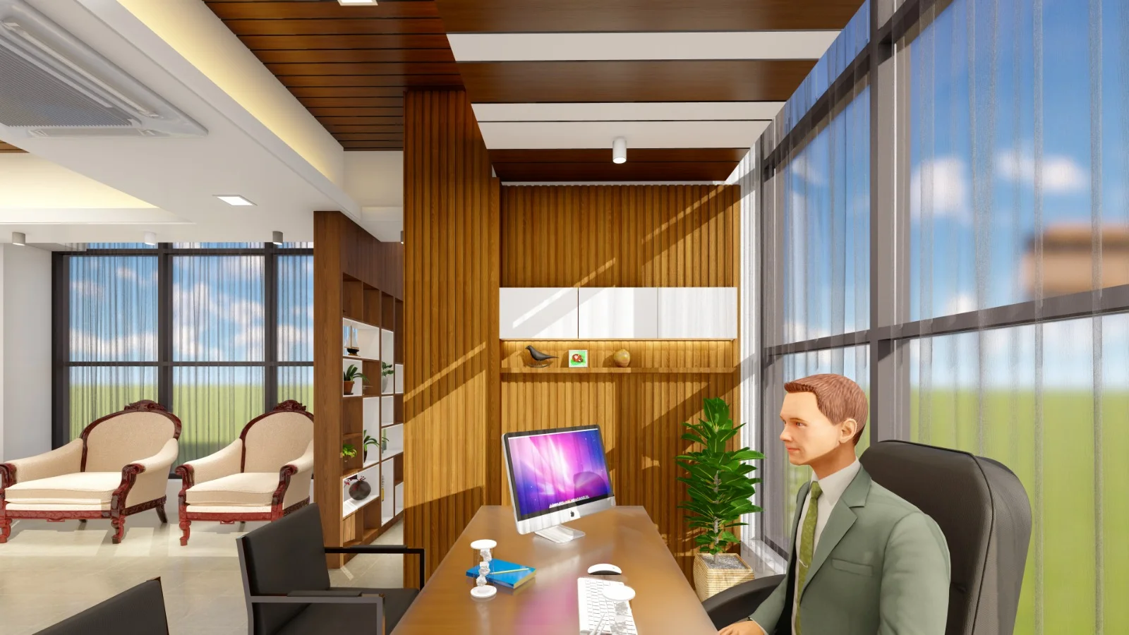 MIST Director Office & Conference Room — project view 3