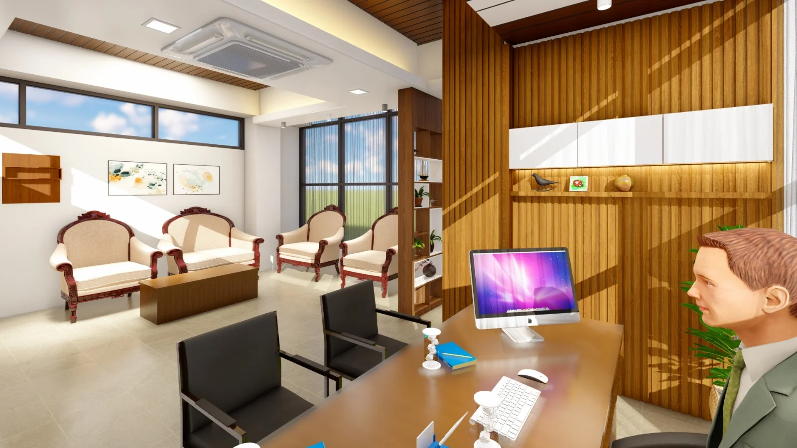 MIST Director Office & Conference Room — project view 2