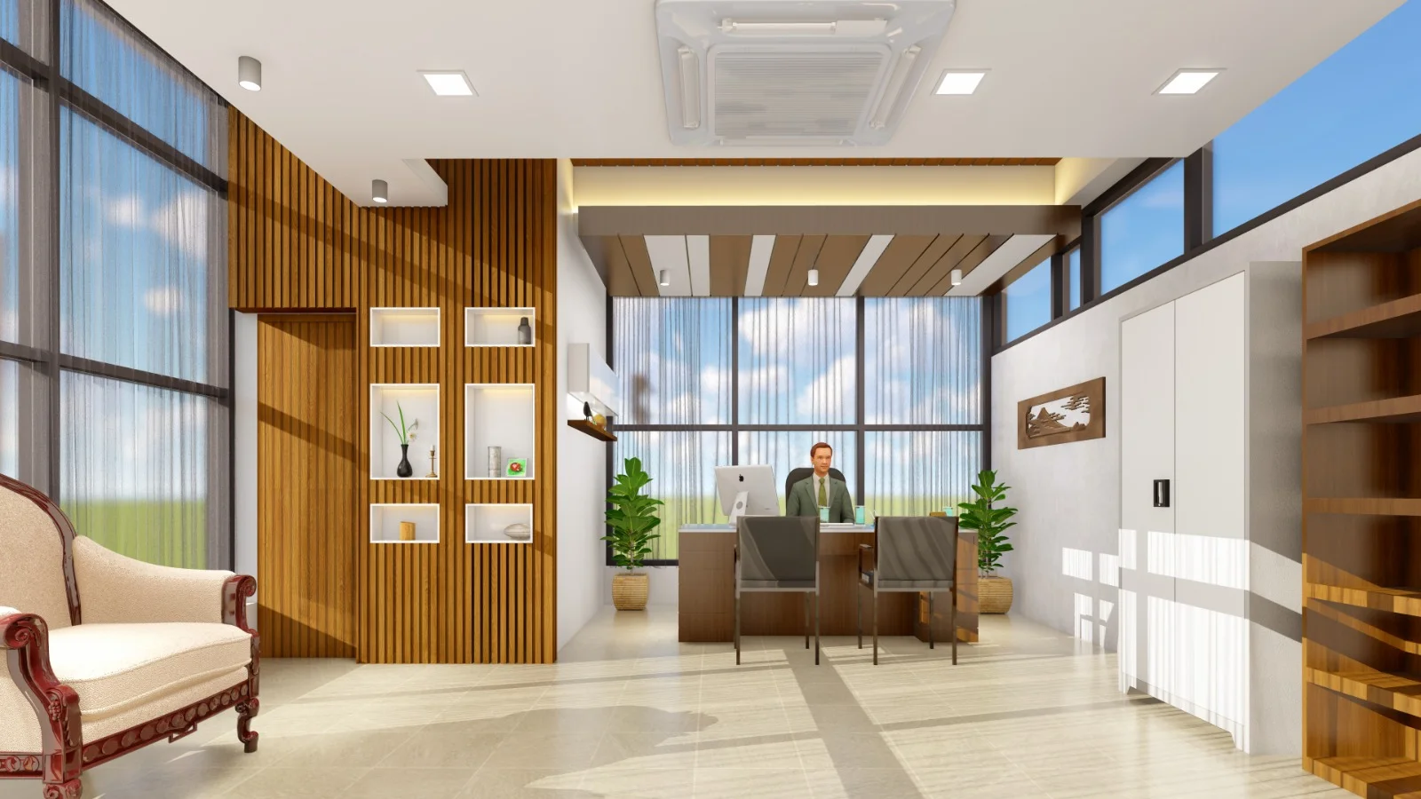 MIST Director Office & Conference Room — project view 11