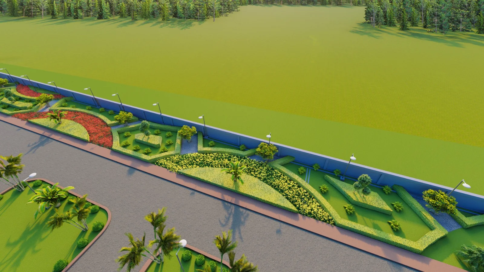 Landscape Design, Rangpur — Third Vision project view
